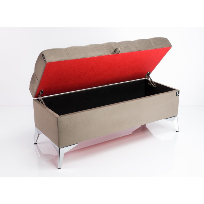 Tufted Storage Bench